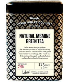 Container of Natural Jasmine Green Tea
