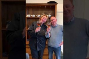 Martin and Betty Koster send birthday greetings to Dilmah Founder