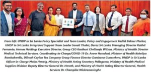 Hemas, Dilmah, Daraz hand over vital medicines to MoH through UNDP’s private sector facility
