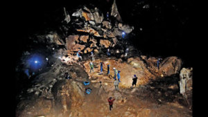 Into the ‘Beast’ they went, to shine a light on its ‘treasures’