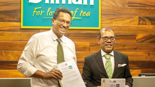 CVF-V20 and Dilmah joins in sustainable agriculture and climate finance