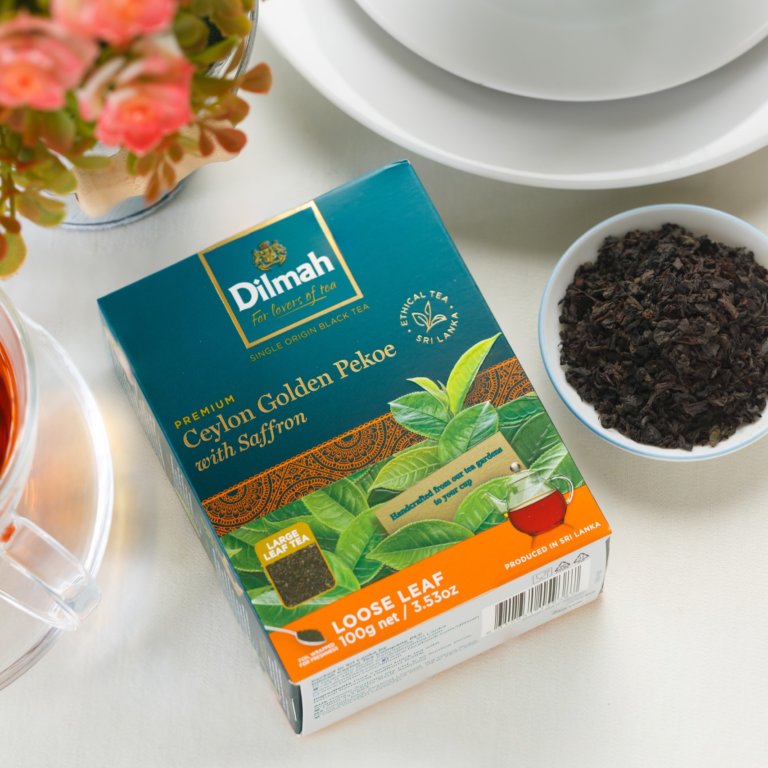 Dilmah Ceylon Golden Pekoe - CGP - with Saffron - 002