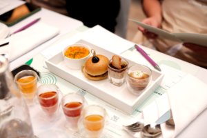 Food pairing at Dilmah School of Tea