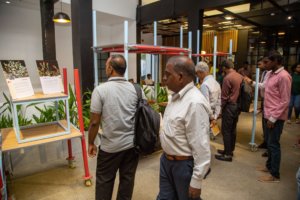 Genesis Centre - An exhibition held at event where research done on lichens was presented
